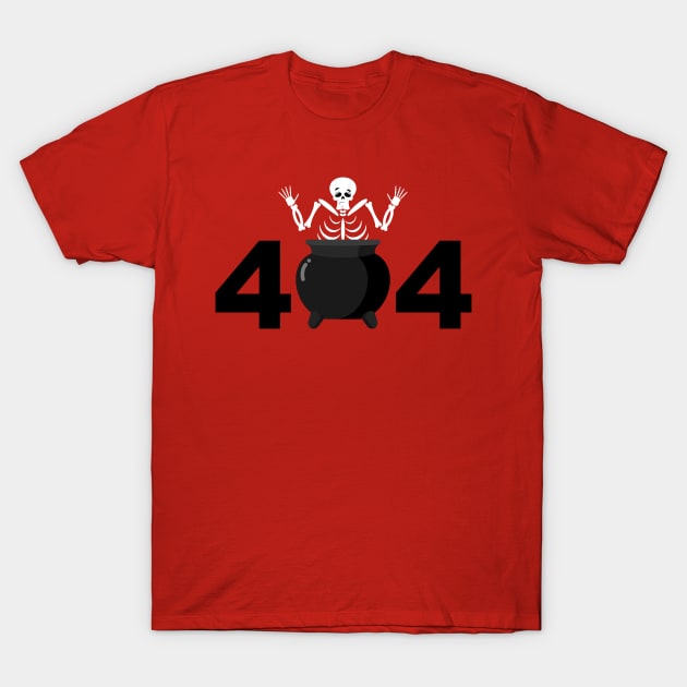 404 T-Shirt by Cool Abstract Design